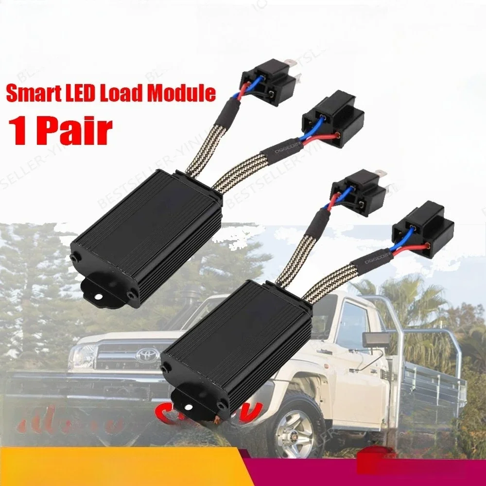 2Pcs Smart LED Load Module Canbus Error Free Car Light Decoder Compatible For Toyota Landcruiser 60 70 75 76 78 79 80 Series