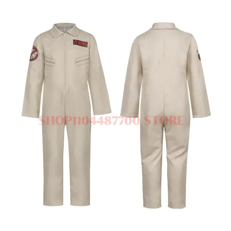 

Ghostbusters Cosplay Uniform Bag Party Costumes Jumpsuit Halloween Cosplay Stage Performance Costumes Bizarre Costumes