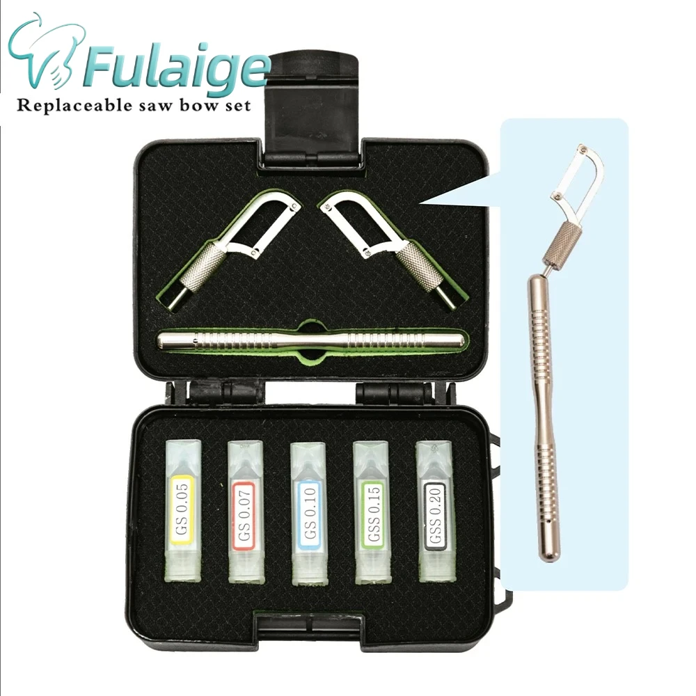

Dental IPR Tool Interproximal Enamel Reduction Automatic Reciprocating 4:1 Contra Angle Handpiece for Teeth Stripping