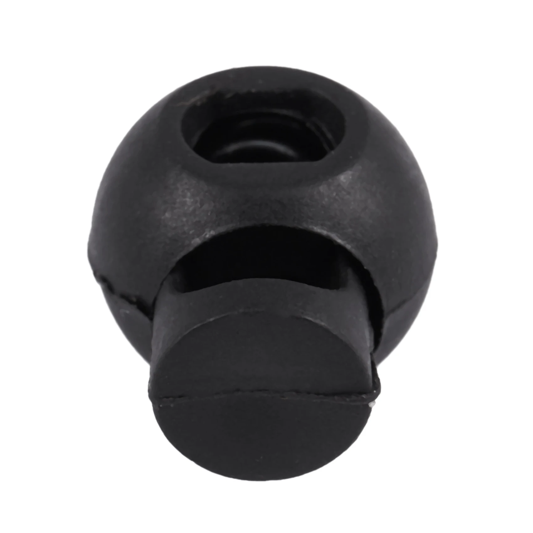 

ABVB-1000 Piece Cord Stopper DIY Black Plastic Connector Cord Lock Stopper Switch Cover