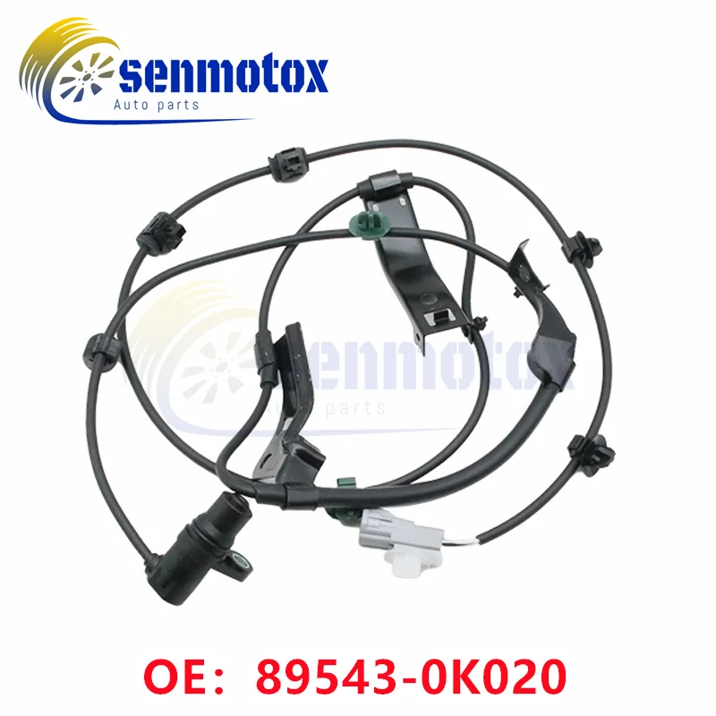 89543-0K020 ABS Wheel Speed Sensor, Suitable For Toyota Hilux, Vigo, Fortuner 4WD Models From 2005 To 2015 Auto Parts BAS-9066