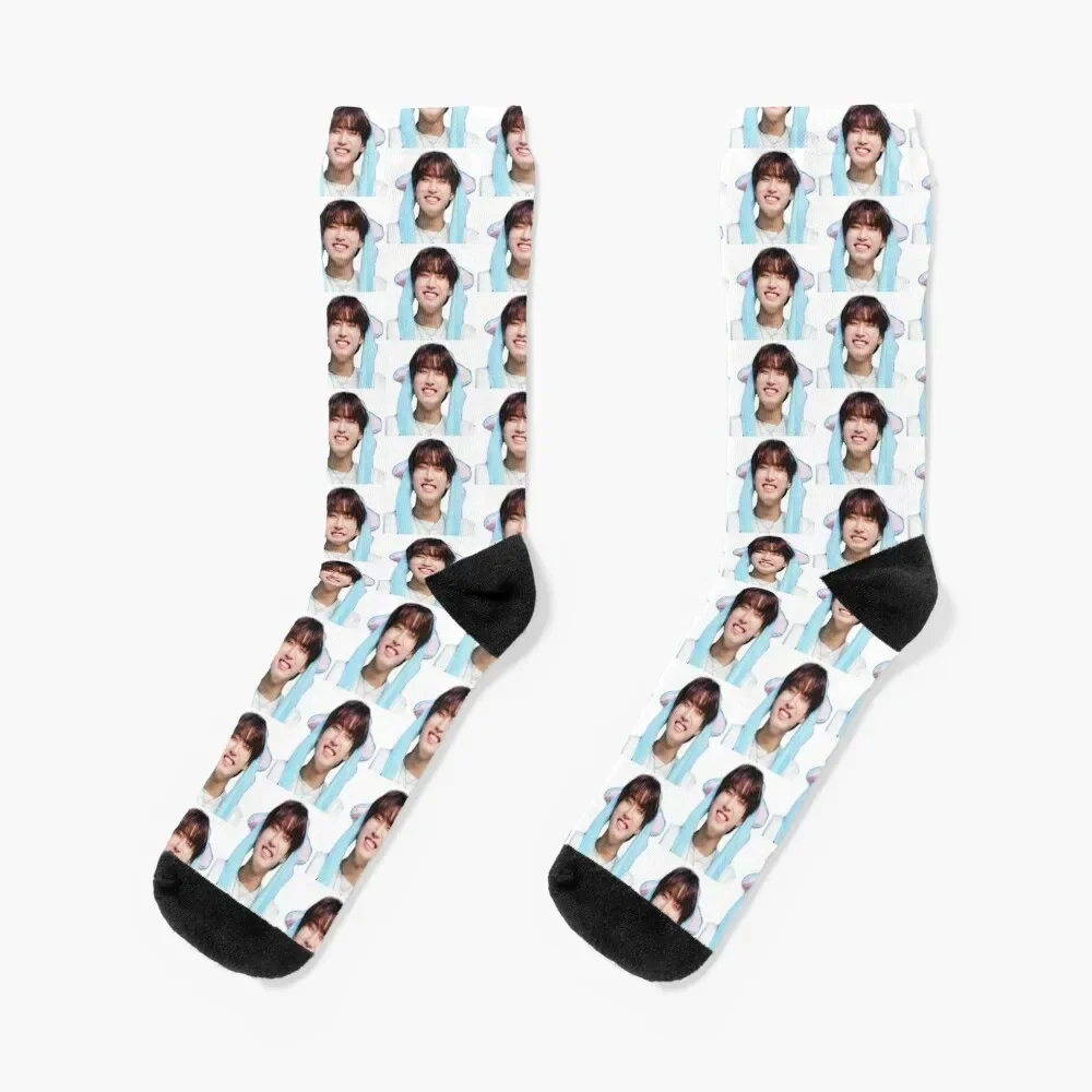 han jisung being adorable Socks new in's floral tennis Socks Man Women's