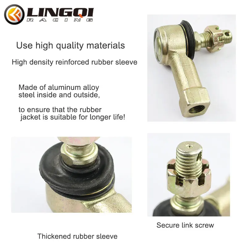 أدوات ملحقات الدراجة الترابية من الألومنيوم العالمي لـ ATV UTV Go Kart للدراجات النارية أجزاء كروية داخلية ملولبة برأس موتوكروس #5