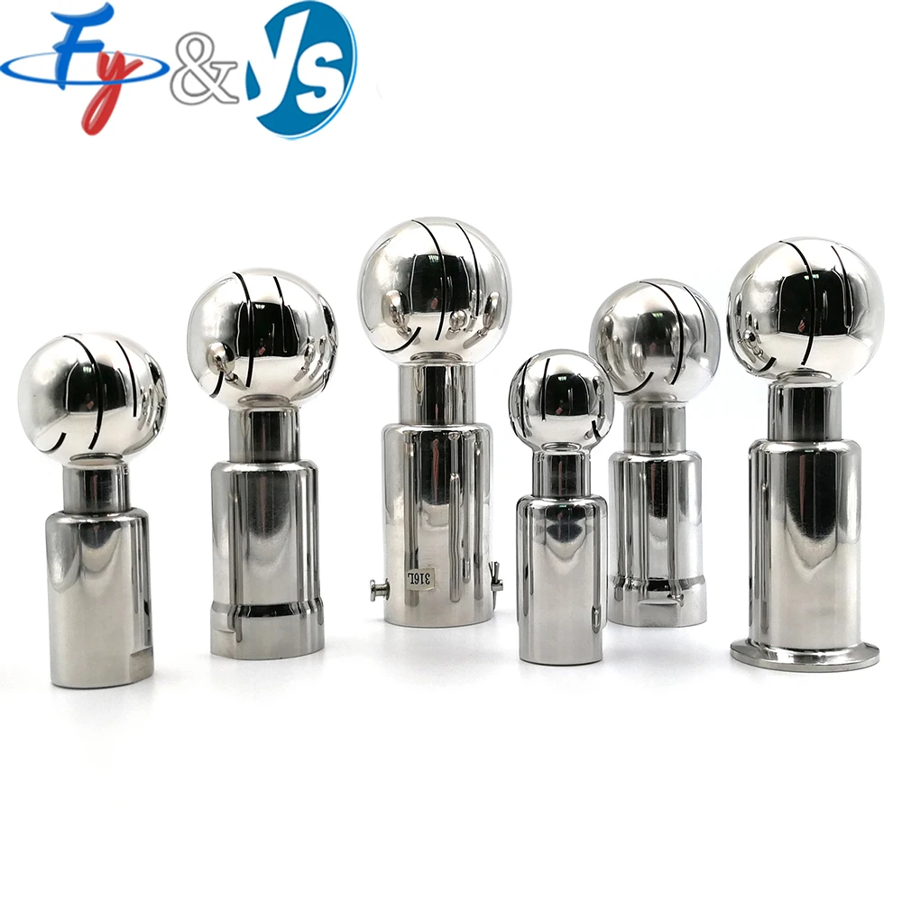 304 Stainless Steel Rotary Spray Ball, 1/4