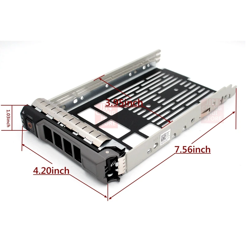 3.5'' SAS SATA Hard Drive Tray Caddy for Dell PowerEdge T330 T430 T630 R230 R330 R430 R530 R630 R730 R730XD 0KG1CH KG1CH