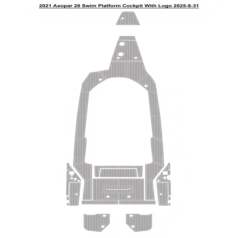 

2021 Axopar 28 Swim Platform Cockpit Pad Boat EVA Teak Floor SeaDek Gatorstep Style Self Adhesive dwGHUJDRT67DRyy