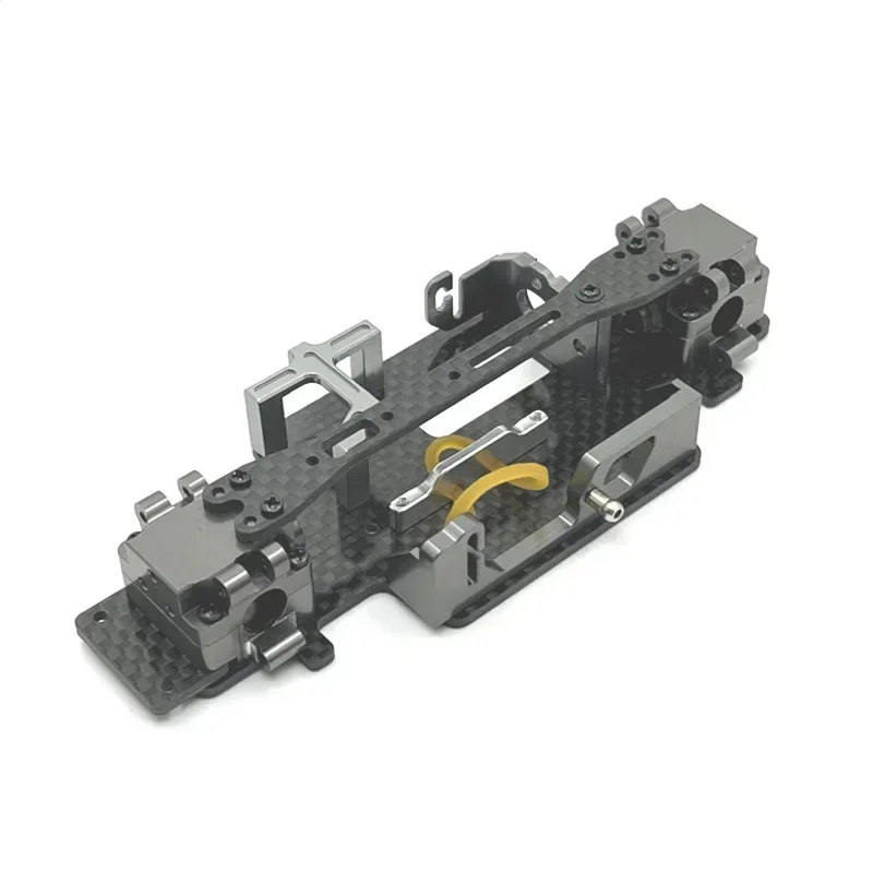 WLtoys 1/28 284131 k979 k989 k999 RCカー メタルアップグレードギアボックス、改造シャーシセカンドフロアステアリングギアシートおよびその他の部品