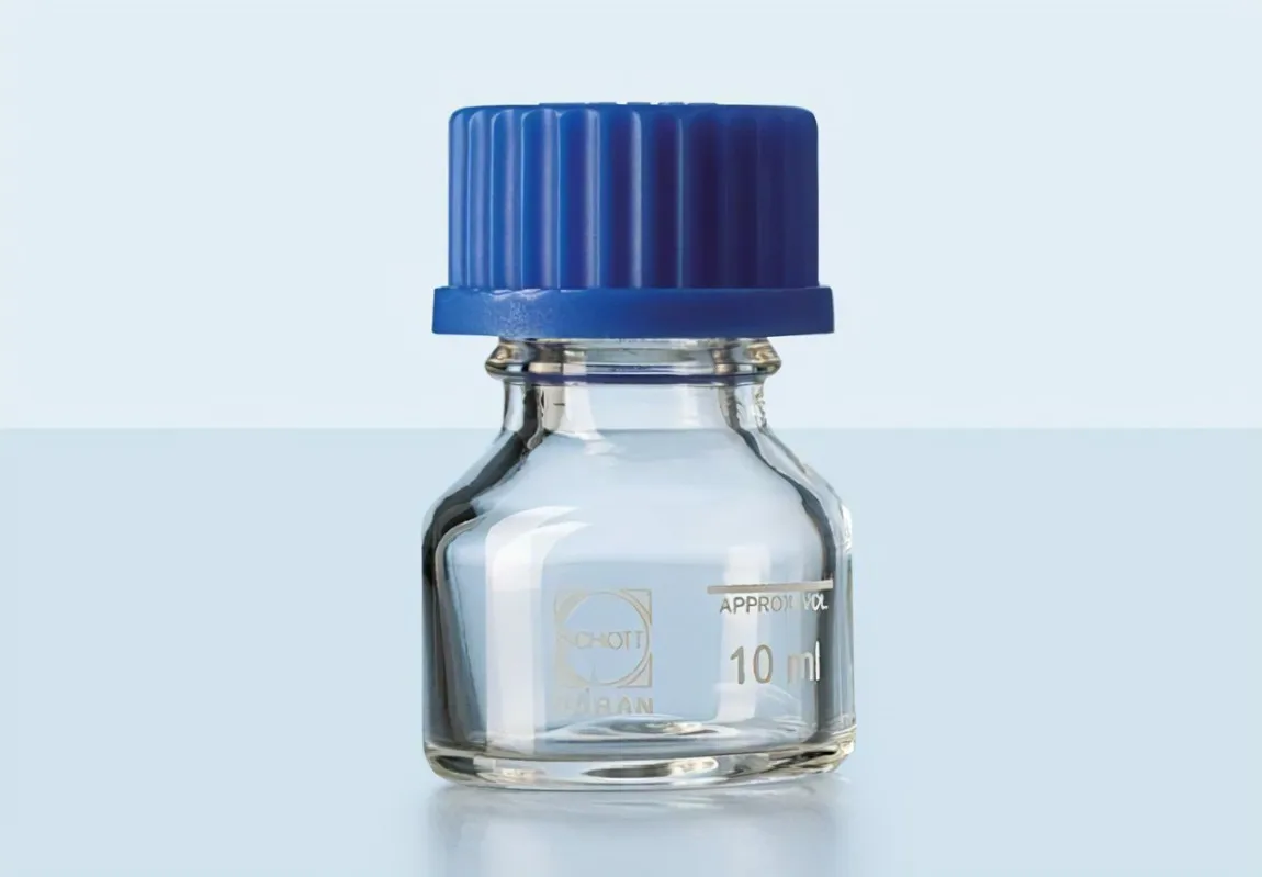 High Temperature Sterilization Blue Cap Reagent Bottle 10ml