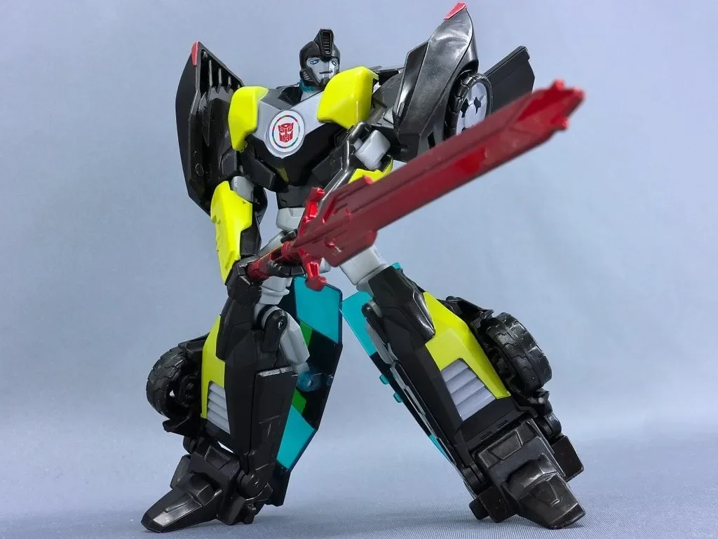 Original TAKARA TOMY Transformers Toys TAV EX Black Knight Bumblebee Transformers Masterpiece Toys for Children