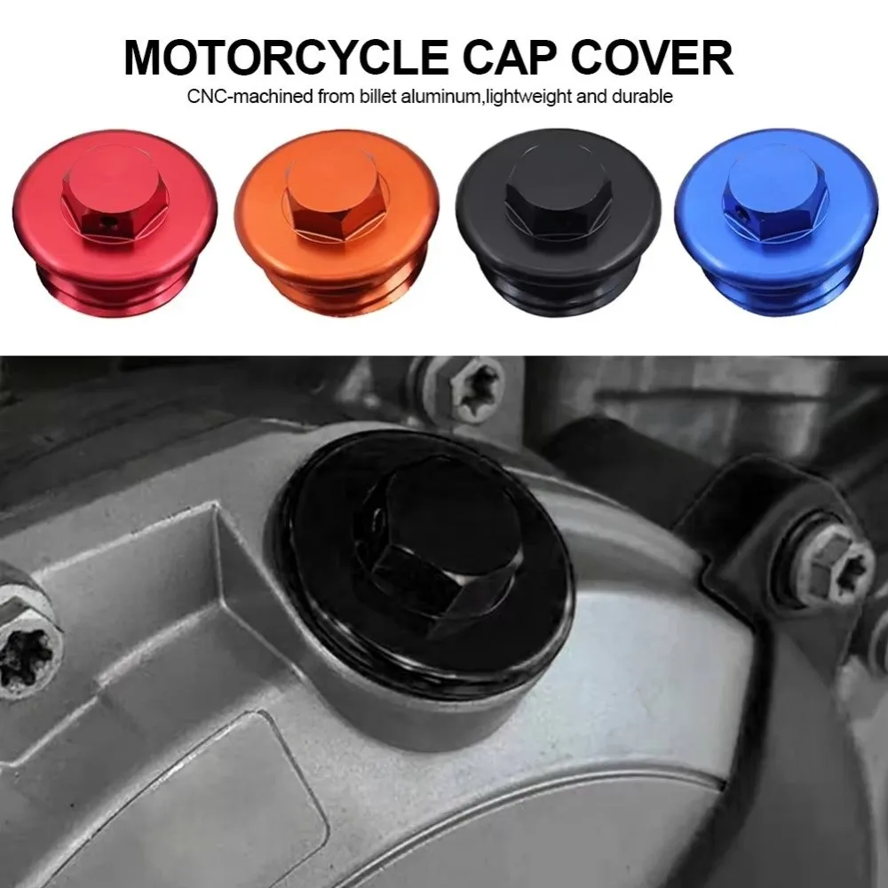 CNC Aluminum Motorcycle Oil Filler Cap Leakproof Anti-corrosion CNC Engine Oil Plug Anodized Finish for KTM Husqvarna GasGas