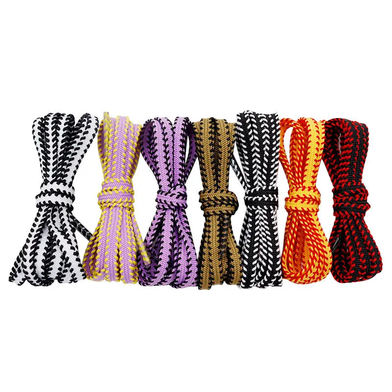 

1 Pair Double Color Flat Shoelaces 6mm Wide Sneakers Casual Shoe Laces Tennis Rope Shoelace Shoes Accessories 100/120/140/160CM