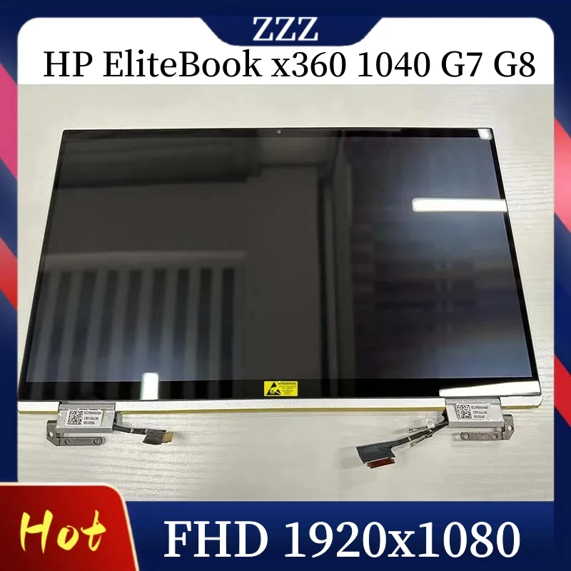 

Оригинальный сенсорный экран для HP Elitebook X360 1040 G7 G8, верхняя часть, дигитайзер, панель дисплея в сборе x