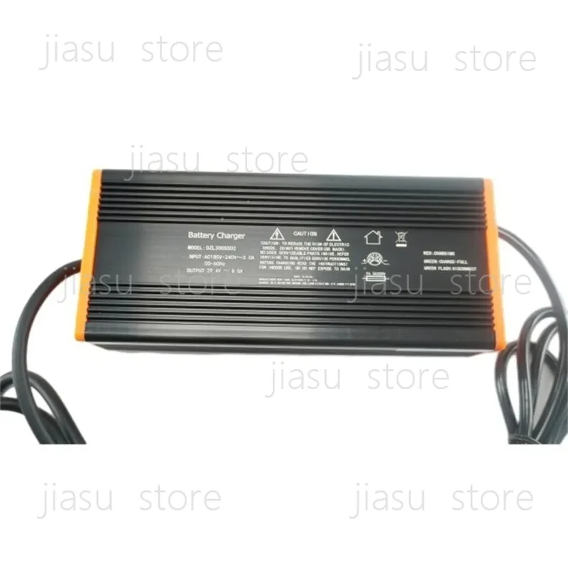Forklift Parts Original 180-240V Input Lithium Bat-tery Charger DZL300SS02 24V 8A 921000200353 for  PTE15N Pallet Truck