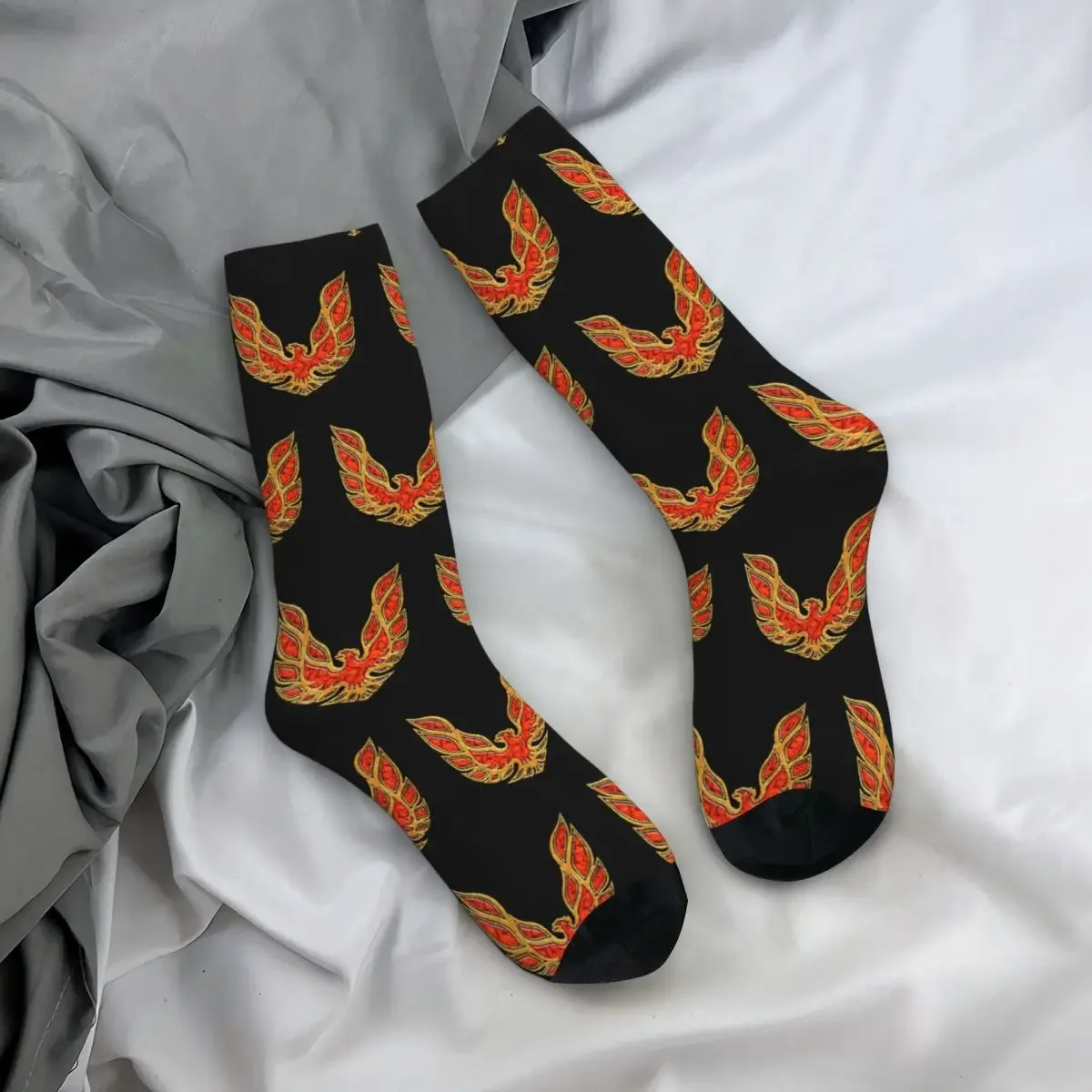 Men Socks American Firebird Stockings Autumn Casual Warm Soft Socks Graphic Outdoor Non Slip Socks