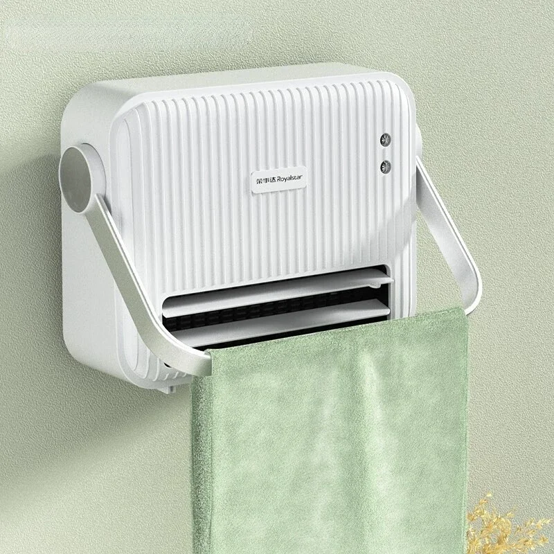 Graphene Bathroom Heater Home Non-punched Wall Heater 2-in-1 Whole House Energy Efficient Heating Dryers Electric Body Warmer