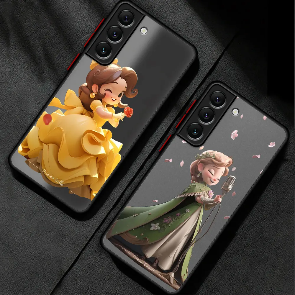 Disney Princess Jasmine Phone Case for Samsung Galaxy S10 Lite S24 S23 Ultra S21 Plus S9 S20 FE S22 5G S10 S21FE5G Soft Cover