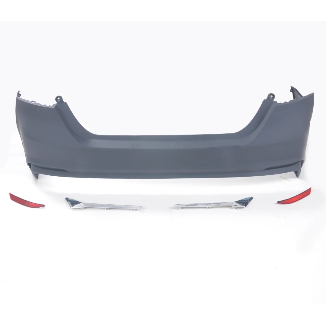 For Toyota Camry modified Front Rear Bumper Grill Mask Side Skirt Rear Lip Fog Lamp Strip Rear Bumper Light Auto Accessories