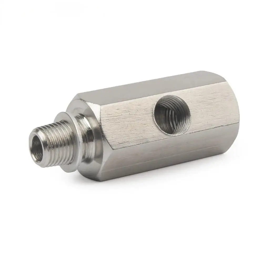 

1/8" NPT Oil Pressure Sensor Adapter, Stainless Steel Turbo Fitting for Car Performance Tuning Upgrade Parts