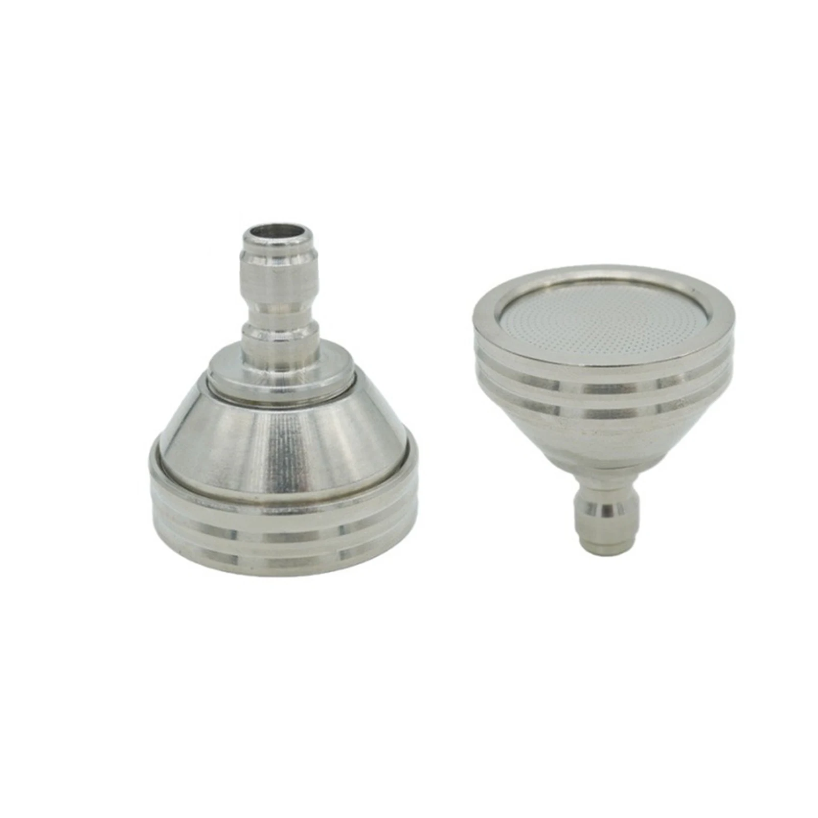 1pc High Pressure Water Washing Nozzle Stainless Steel Shower Head Nozzle 1/4 Quick-Connect Stainless Steel Spray Nozzle