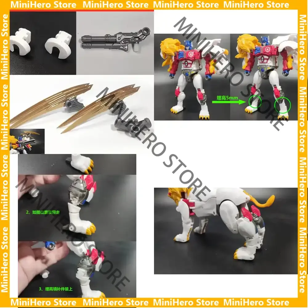 

В наличии: Оригинальный комплект для модернизации LEGACY LEO PRIME Gun Dual Blades, масштаб 1:1, ABS-пластик, для демонстрации