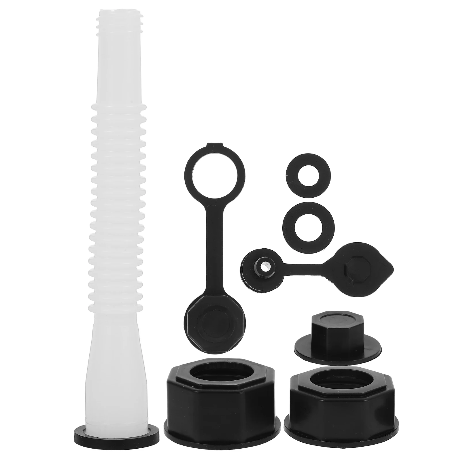 

1 set Gas Can Spout Replacement Kit Flexible Nozzle for Fuel Tank Camping Stove Adapter Refill Tool Efficient Design