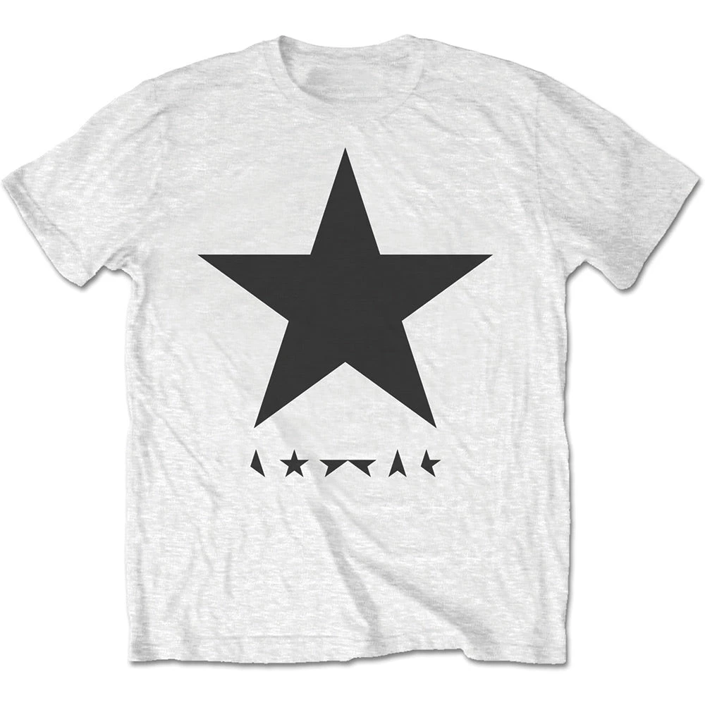 Blackstar David Bowie T-Shirt Cotton Graphic Tee Men Women Summer Streetwear