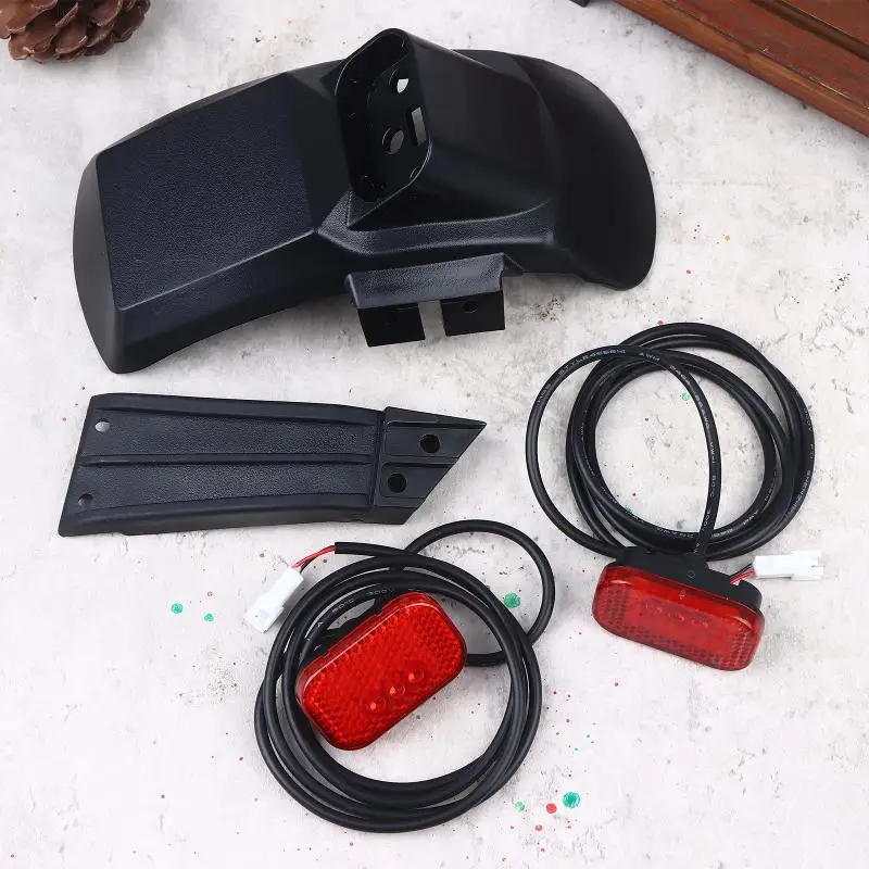 

1Set Rear Assembly For Kukirin G2 Pro DB 2024 Version Electric Scooter Mudguard With Taillight Bracket Replace Accessories