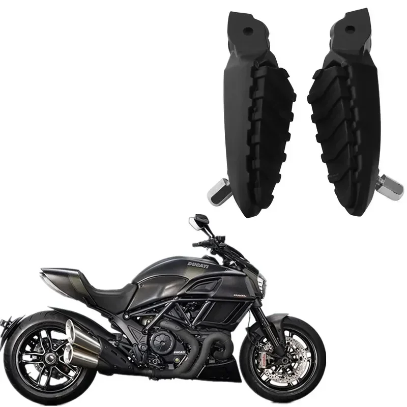For Ducati Diavel 1198/1260/FL 1200 Driver Moto Parts  Acsessories Front Footpegs Rest