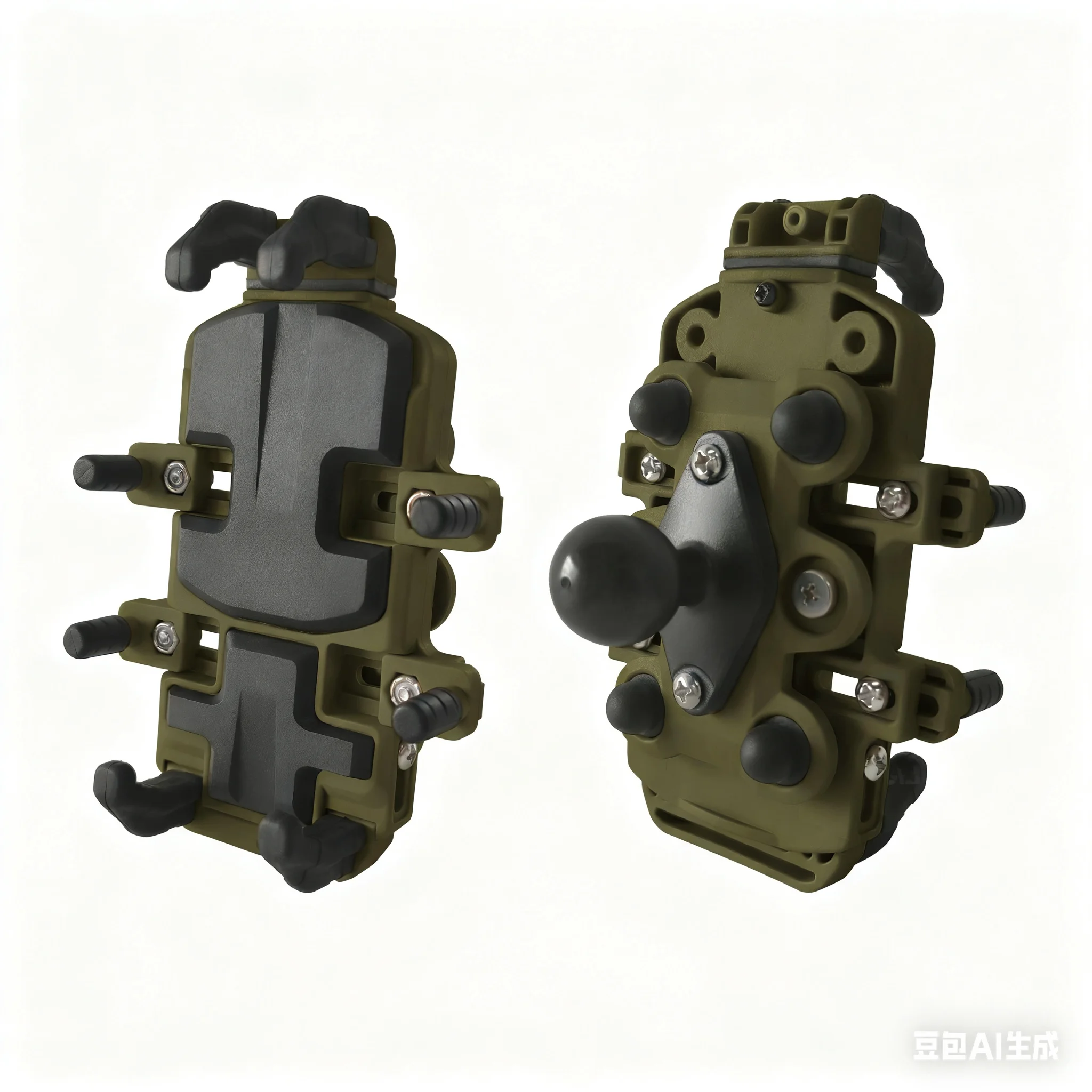 متعددة الألوان الاهتزاز لوحة جبل صدمة برهان حامل هاتف المحمول المضادة للاهتزاز حامل هاتف دراجة نارية للهواتف 5.41 ''-8.24'' #1