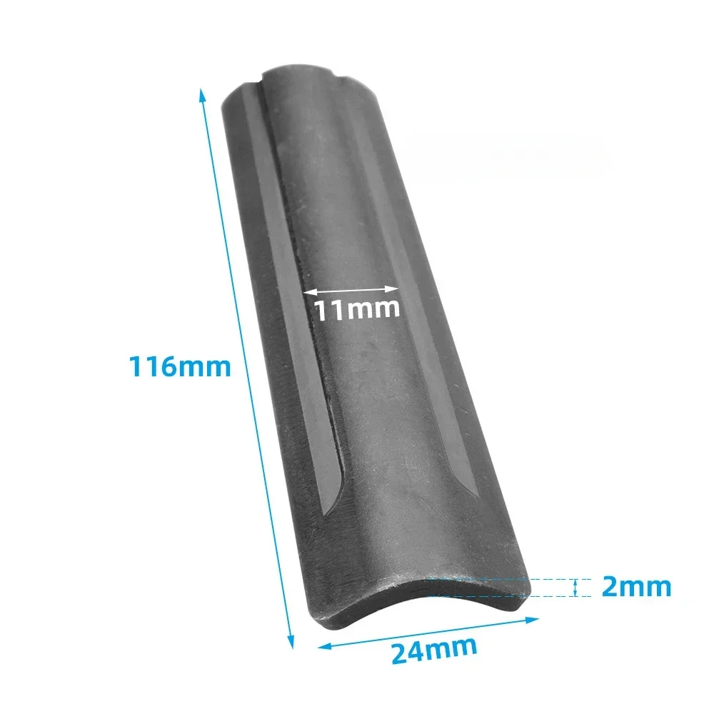 Tactical 20/116mm Steel Circular Bottom Dovetail Toy Gun Rail Base Mount 11mm Sight Adapter