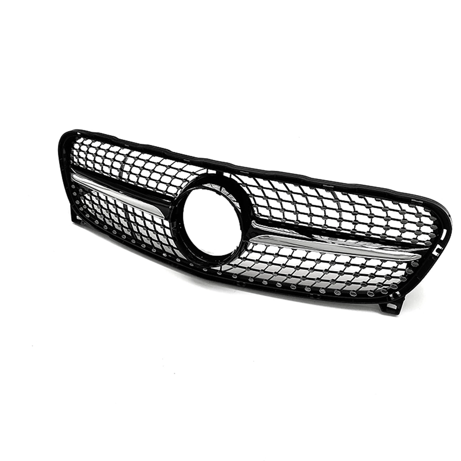 

Racing Grill Front Grille Hood Mesh Grid For Mercedes Benz GLA Class X156 GLA250 GLA200 2014-2016