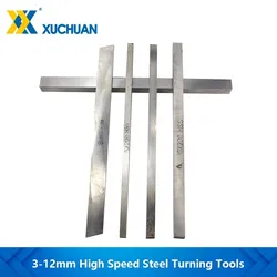 200mm Long CNC Lathe HSS Bit 1pc 3/4/5/6/8/10/12mm CNC Turning Milling Tools