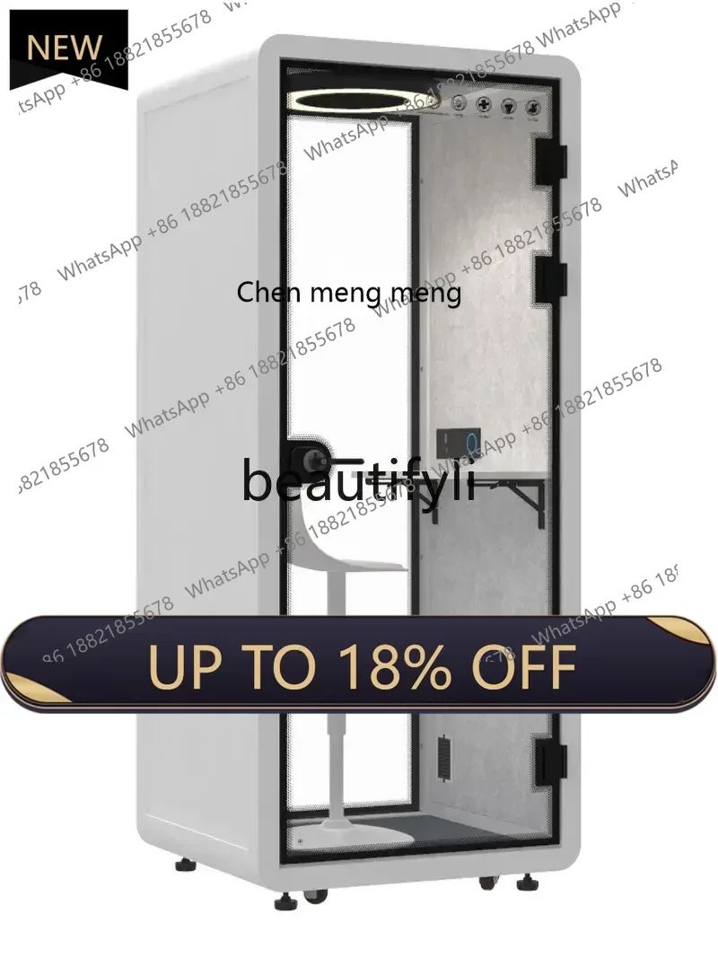 

Z189 Mobile soundproof room Silent warehouse Office soundproof warehouse Live stream Soundproof silent cabin Y