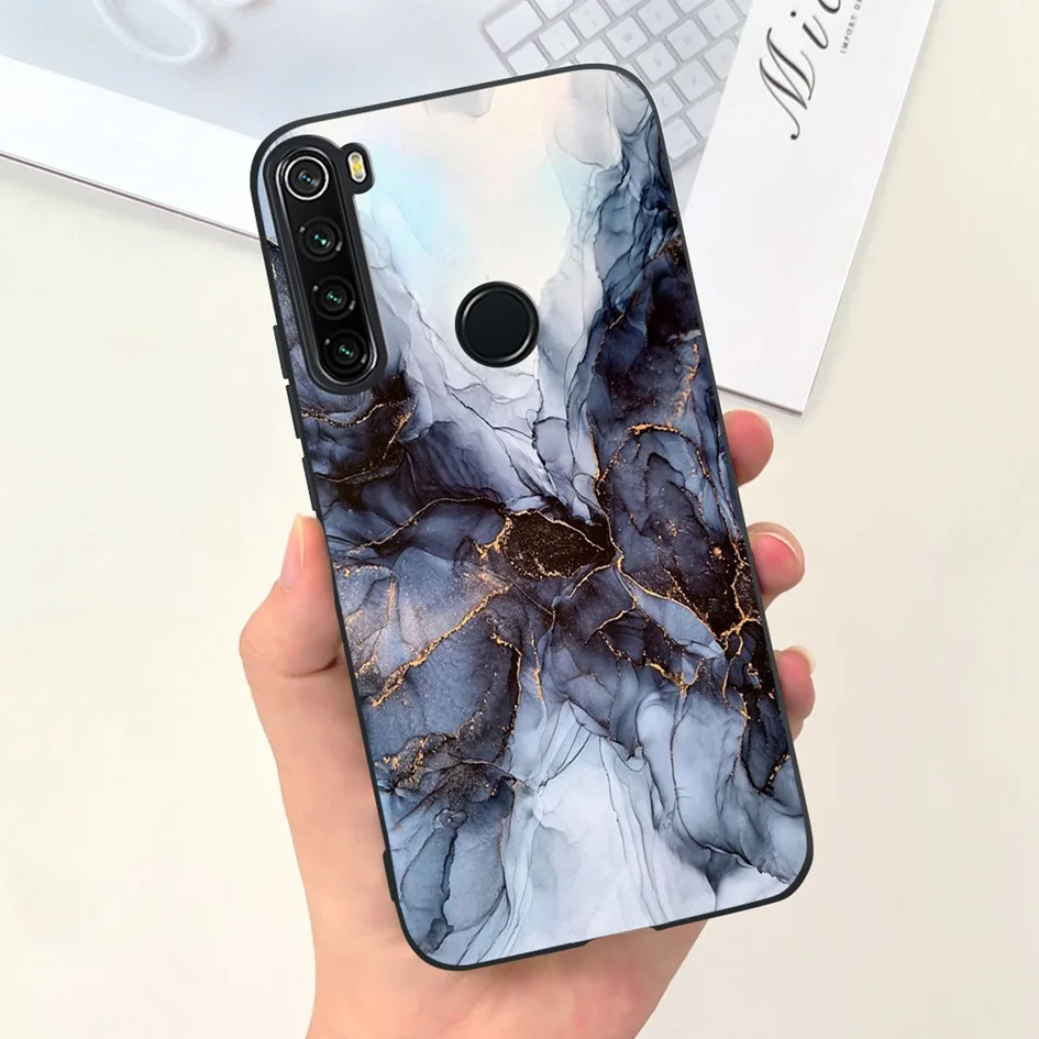 For Phone Cover Xiaomi Redmi Note 8 8T Case Popular Flower Slim Soft Silicone Coque For Xiaomi Redmi Note 8 Pro Note8 8 T Fundas