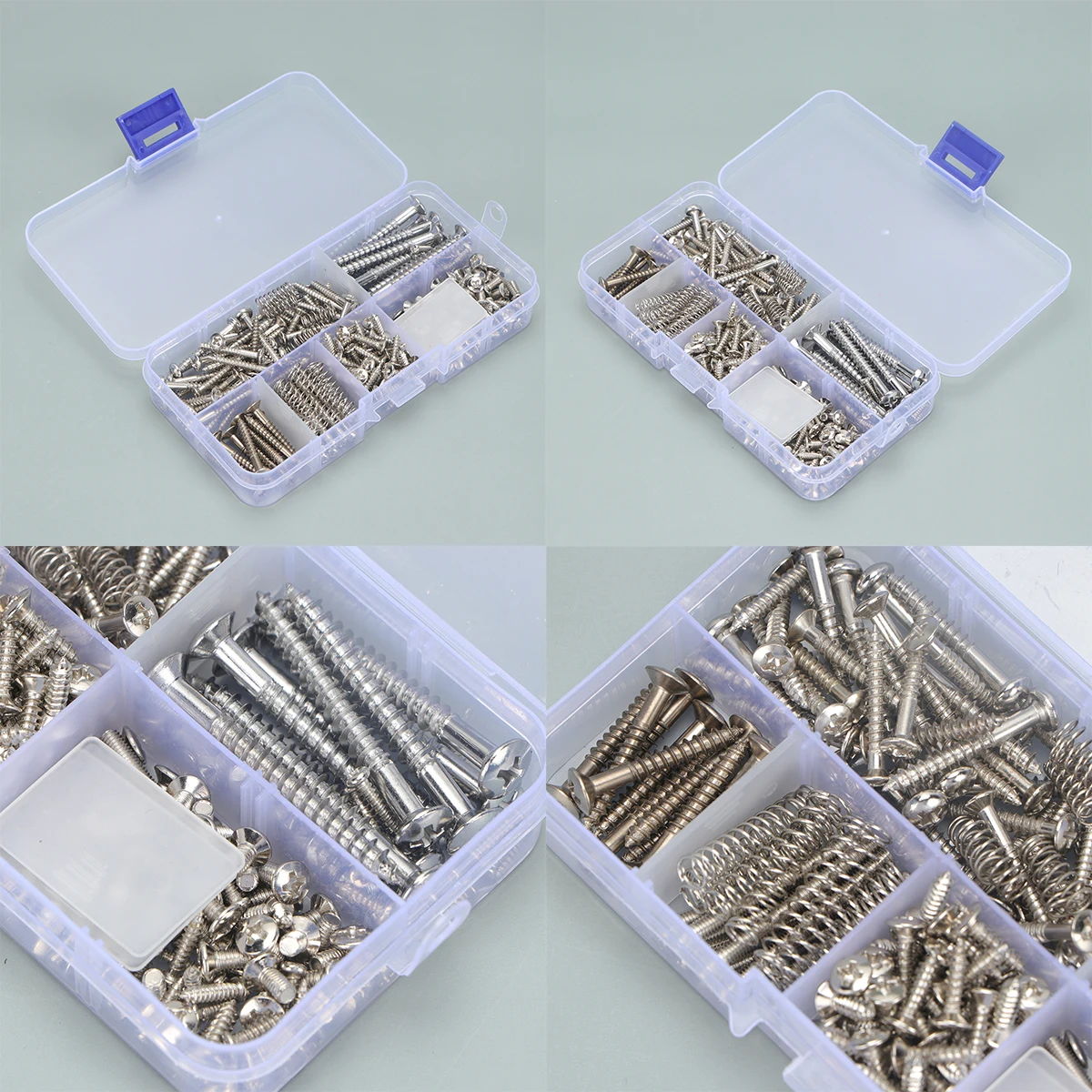 

Electric Guitar Accessories 9 Types Backplate Screws for Bass Pickup Humbucker Durable Metal Replacement Part