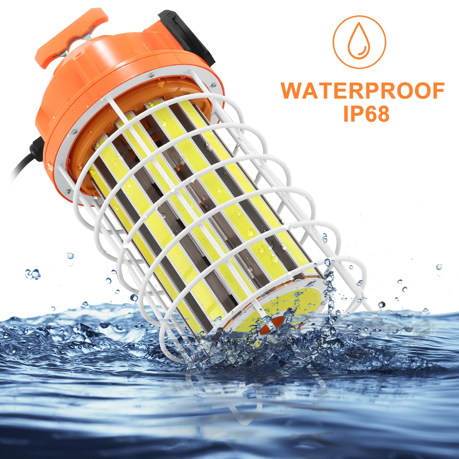 Work Lights Led Temporary Truck Work Light For Temporary Double Waterproof IP65 Construction Site Use LED Work Lamp