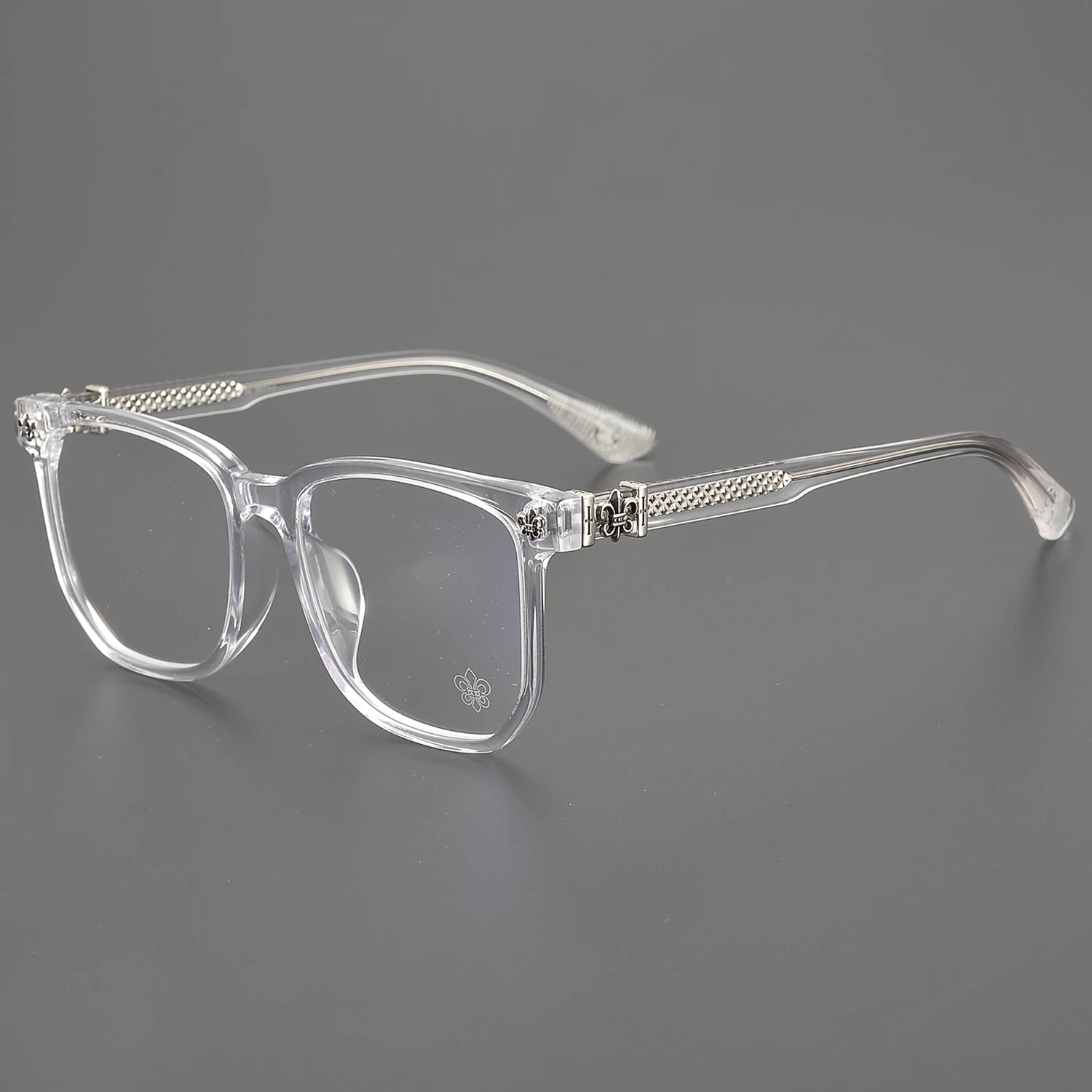 New Reading Fashion Large Frame Women's Glasses Frame Men's Acetate Luxury Computer Optics High Quality Prescription Eyeglasses