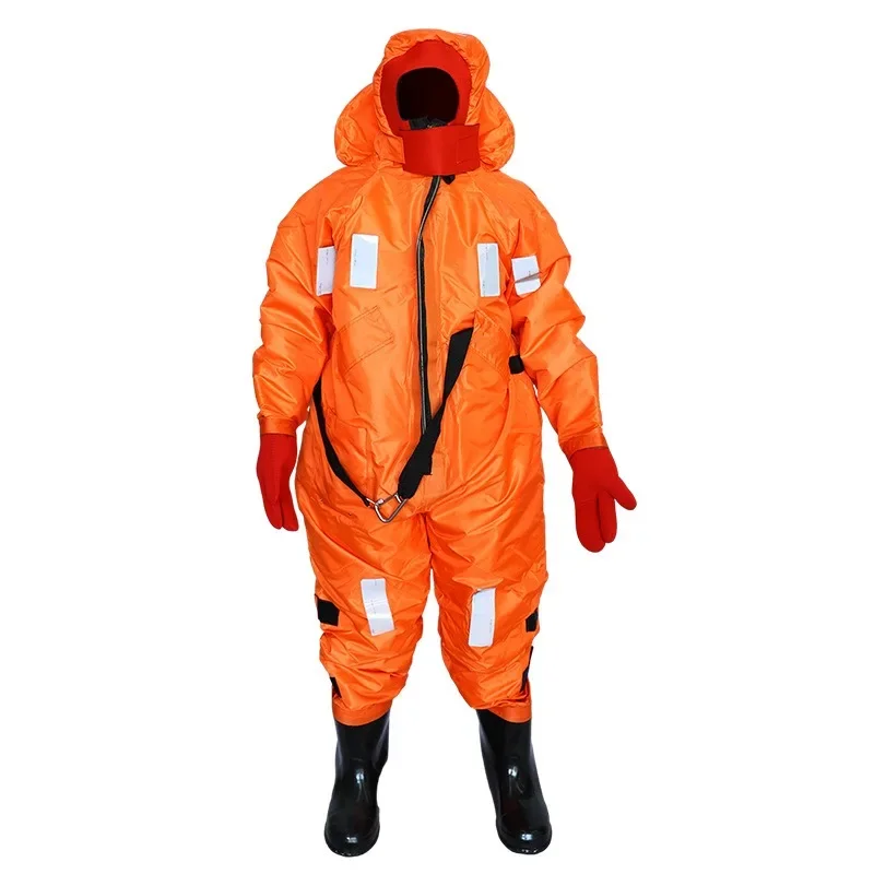 Marine immersion life-saving thermal insulation suit DFB-I type II ship inspection CCS certification cold-resistant warm