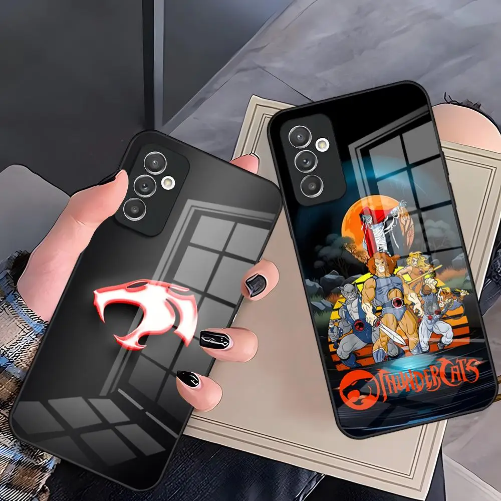 Thundercats Cool Phone Case For Samsung S26 S25 Plus S20 S20 Plus S22 Ultra S23 FE S21 Plus S21 Ultra Glass Cover