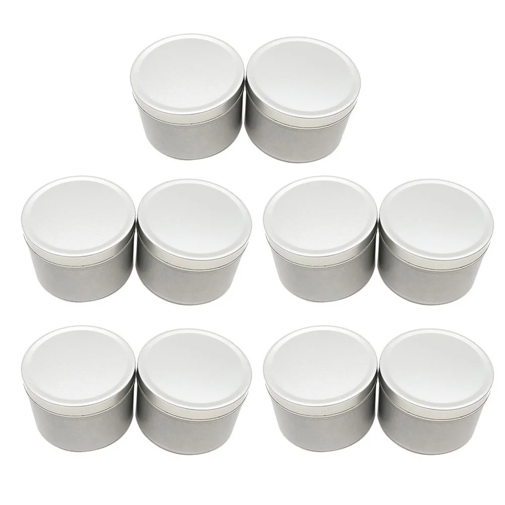 

24pcs Tinplate Candy Boxes Small Round Silver Tea Jar Gift Storage Container Biscuit Cookie Treats Organizer For Wedding Party