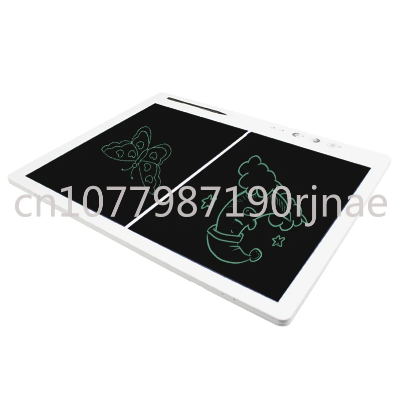 Digital 15/20/22 Inch Big Size Whiteboard Lcd Writing Tablet Kids Drawing Board Writing Tablet Dual Screen Memo Pad