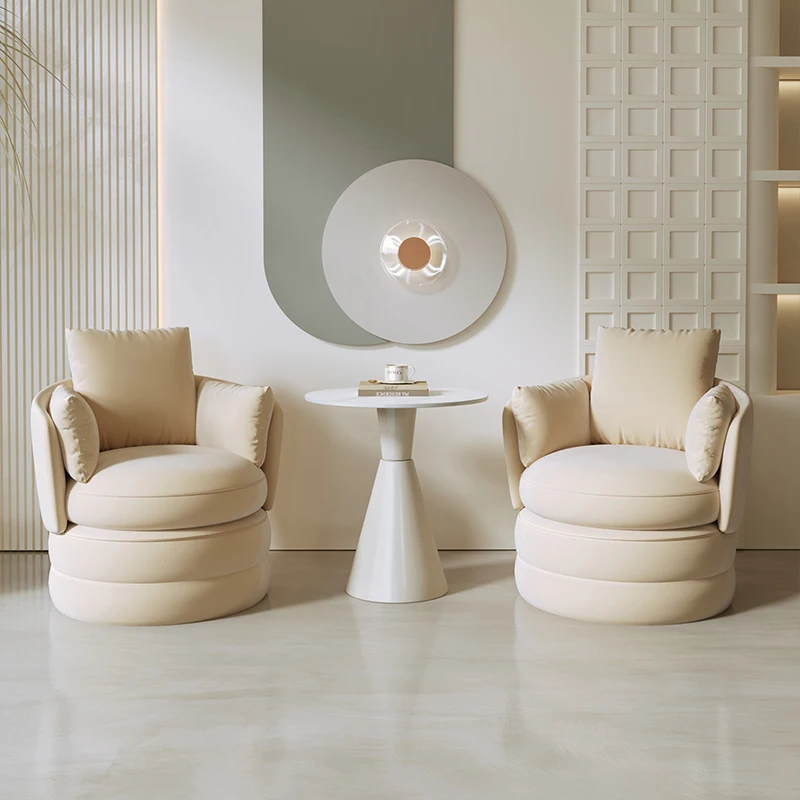

Kitchen Nordic Living Room Chairs Individual Leather Tourist Dresser Chairs Professional Comfortable Wooden Poltrona Furniture