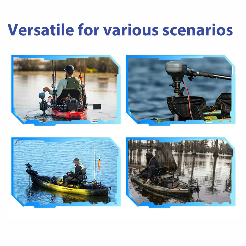 12V Ss304 Stainless Steel Electric Remote Control Bow Mount Trolling Motor With Gps