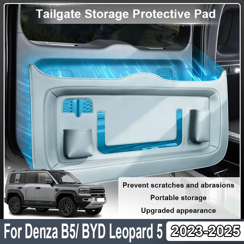

Защитный коврик для багажника автомобиля Denza B5 BYD Leopard 5 2023-2026: Премиум-аксессуар для интерьера авто