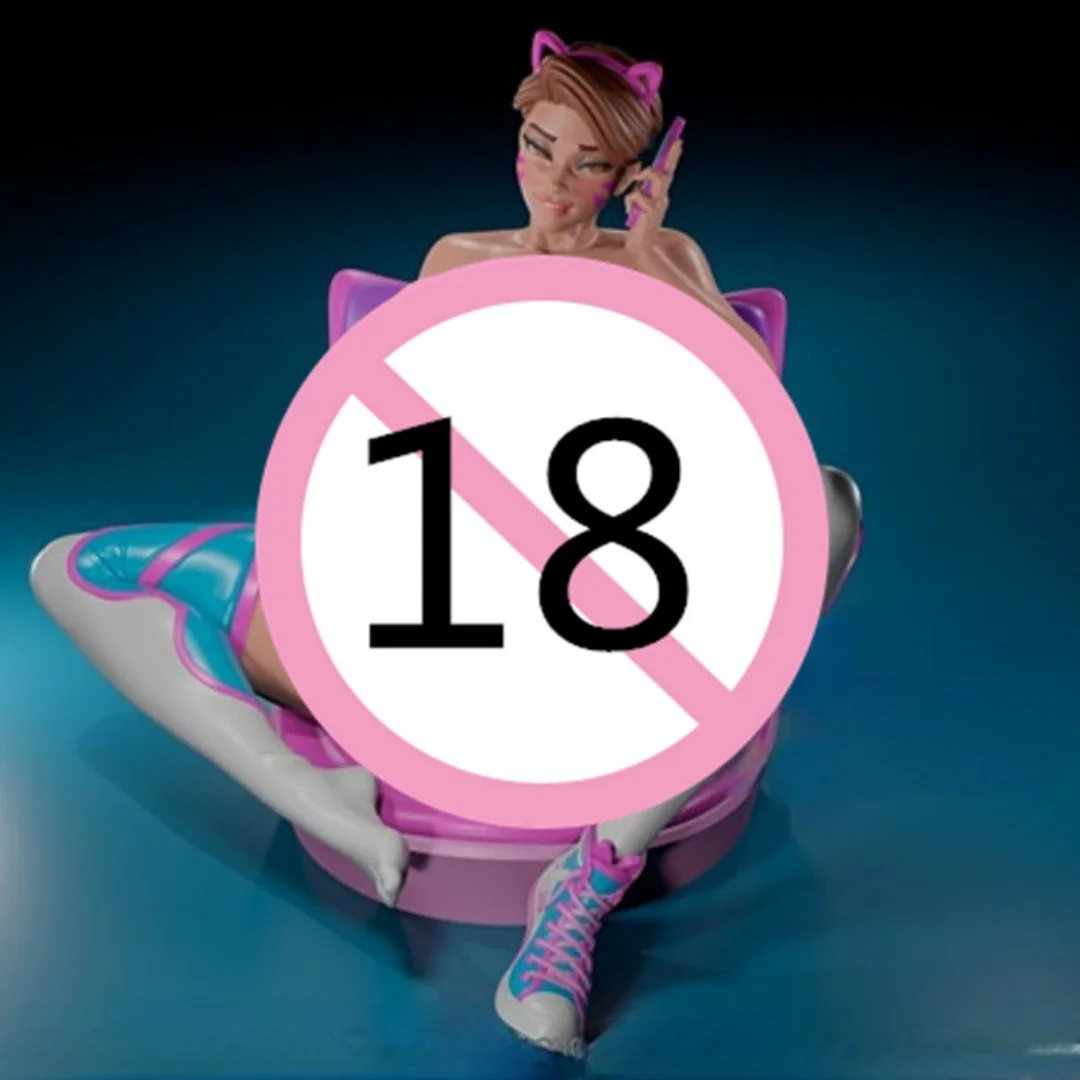 

1/24 Scale Resin Figure The girl answered the phone indecent Nsfw Model Kit Unassembled Unpainted 3D printing toy 535