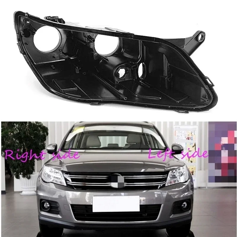 Headlight Base For Volkswagen VW Tiguan 2009 2010 2011 2012 Headlamp House Car Rear Base Front Auto Headlight Back House