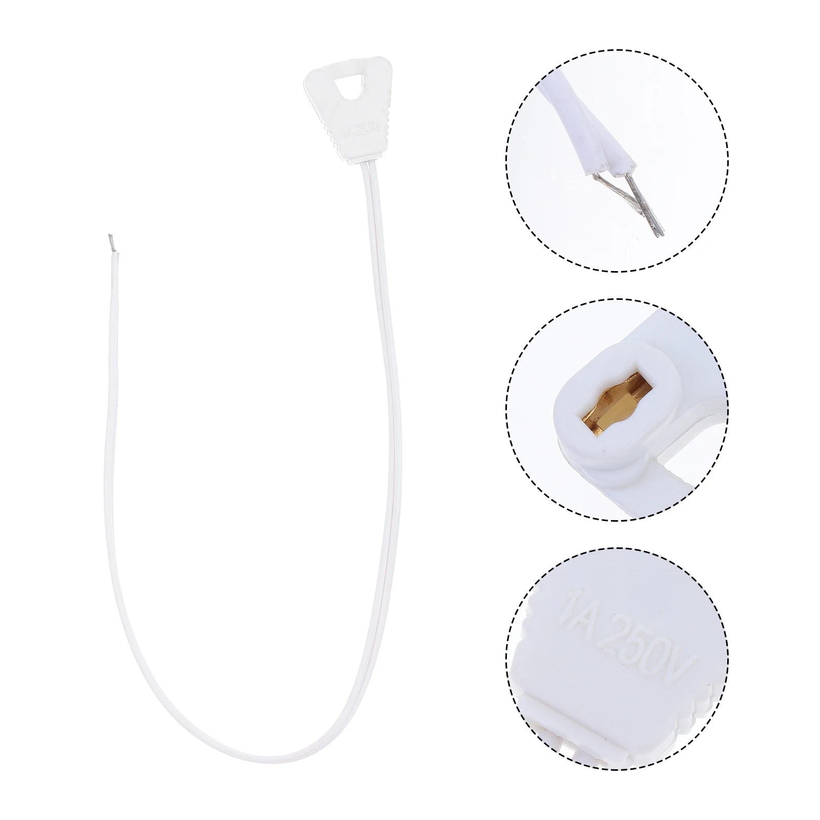 

10pcs Lamp Connection Wire 0 3M Connecting Wire LED Light Tube Cable Fluorescent Lamps Connector Durable Portable