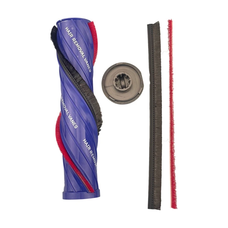 Roller sikat untuk Dyson V7 V8 V10 V11 V15 tambahan kepala vakum tanpa kabel Drive langsung, dengan atasan wol pengganti