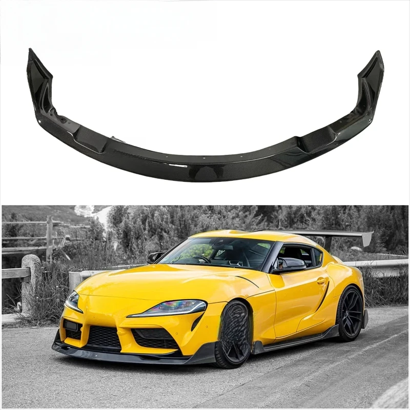 

Hot Sale Carbon Fiber Body Kit AG Style Front Bumper Lip Fit for A90 A91 2019-2025