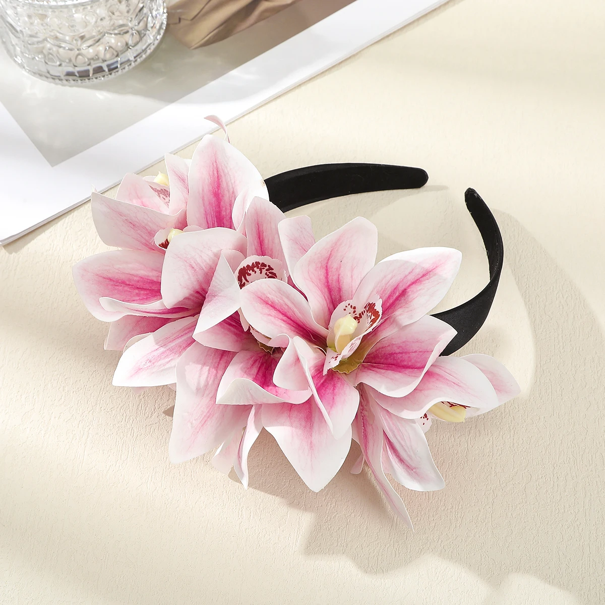 New Fashion Women Wedding Headband Girls Boho Flowers Children Hair Bands Hair Accessories Bride Wreath Beach Garland
